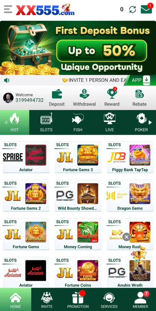 xx555 game